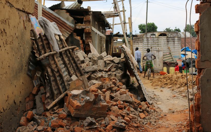 Post Earthquake Reconstruction in NW Tanzania with Environmentally Superior CSEB