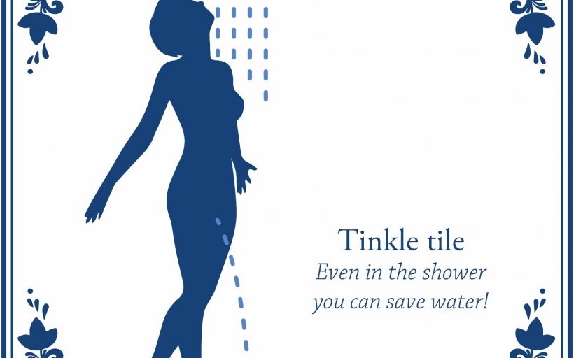 tinkle, shower to save