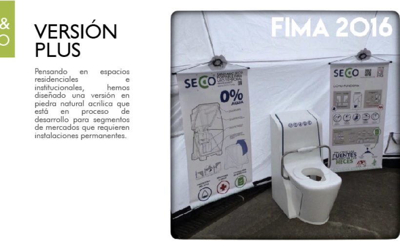 SECCO. Portable dry toilet unit