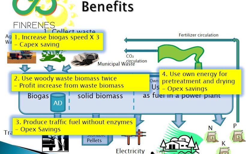 Making biofuels out of waste biomass