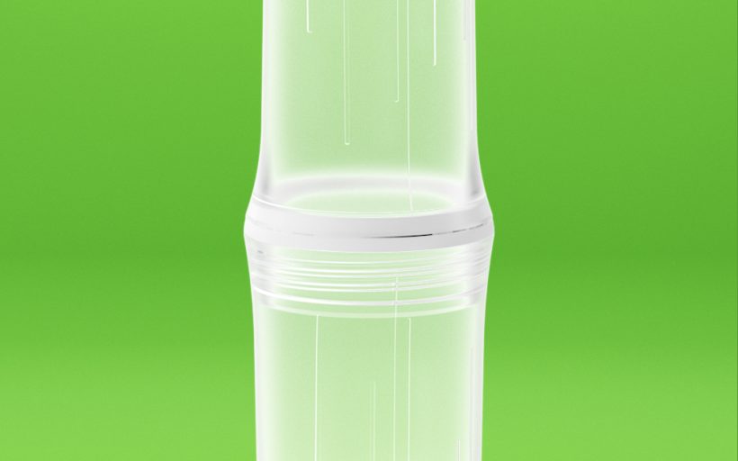 Be-O bottle: reusable “sugarcane” water bottle