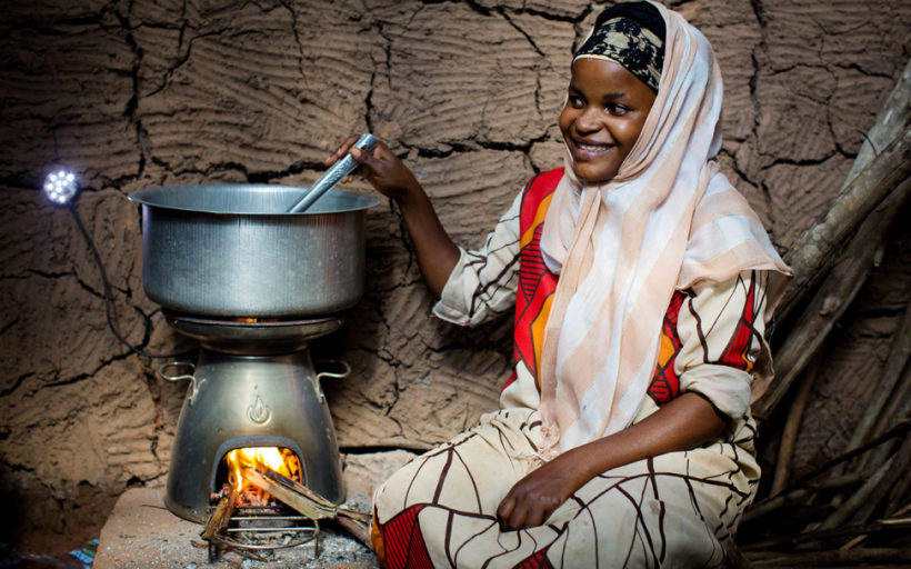 The BioLite HomeStove – the world’s only ultra-clean, electricity generating, biomass cookstove.