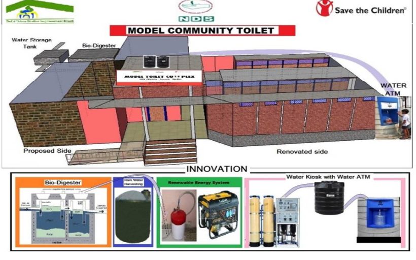 Community based Sustainable Solution for Water & Sanitation through Integrated Technology-“For Urban poor with Dignity and improved accessibility”.